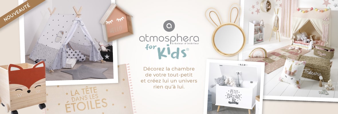 2 bacs rangements enfant - Atmosphera, créateur d'intérieur