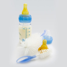 VGEBY kit de nettoyage de mamelon de biberon Ensemble de brosse à biberon  pour bébé biberon pour nouveau-né Kit de nettoyage de