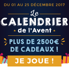 Grand Calendrier de l'Avent sur allobébé