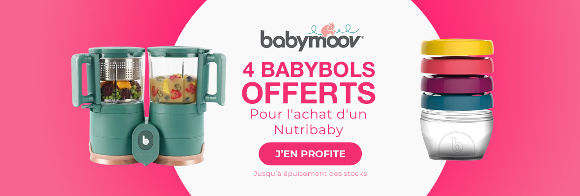 Babymoov - Pour l'achat d'un Nutribaby, des bols offerts