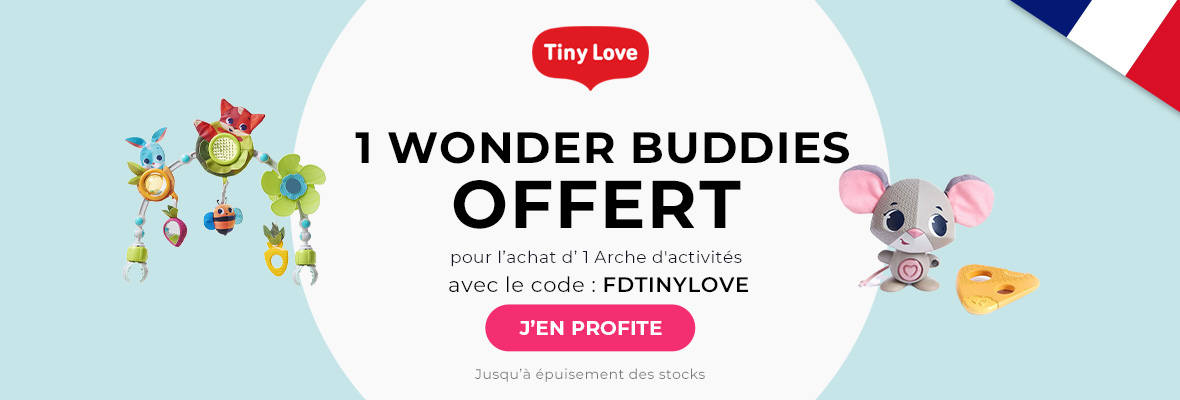 Tiny Love : Arches d'activités = wonder buddies 