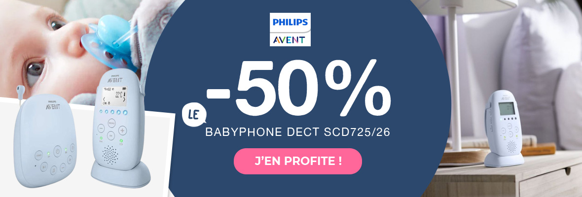 -50% sur le babyphone Philips Avent