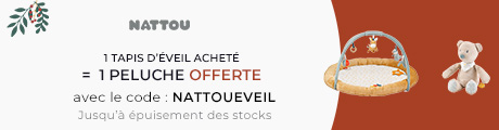 Nattou : Un tapis d'éveil Nattou acheté = une peluche offerte