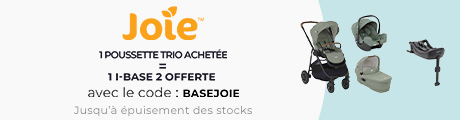 Joie : Un pack poussette trio acheté = Une i-Base 2 offerte