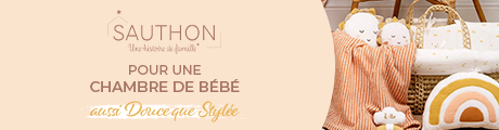 Une chambre douce et stylée par Sauthon