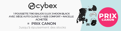 Cybex : Le pack trio Balios Moon Black = Prix canon