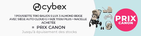 Cybex : Le pack trio Balios Almond Beige Plus = Prix canon
