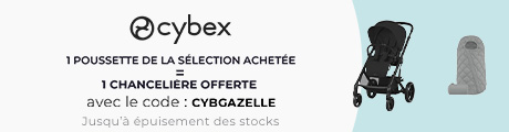 Une poussette de la sélection (Gazelle, e-Gazelle, Balios) achetée = une chancelière Snogga offerte