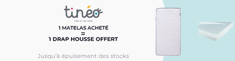 Tinéo : Un matelas acheté = un drap housse offert