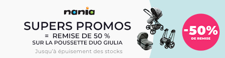 Les prix fous Nania : Le Duo Giulia à -50% 