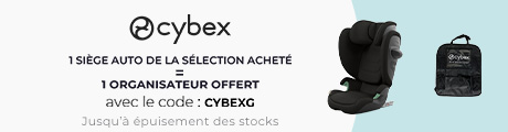 Cybex : Un siège auto de la sélection acheté = Un organisateur de voiture offert