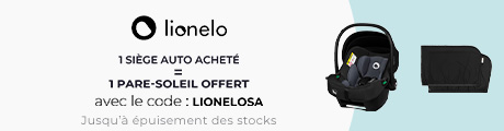 Lionelo : Un siège auto acheté = Un pare soleil offert
