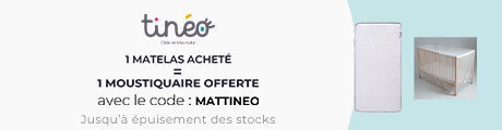 Tinéo : Un matelas acheté = Une moustiquaire de lit offerte
