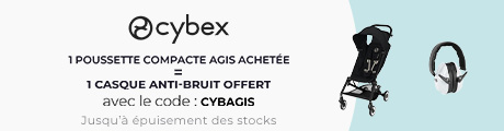 Cybex : Une poussette compacte Agis achetée = un casque anti-bruit offert