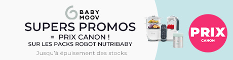 Babymoov : Les pack Robot Nutribaby à prix canon ! 