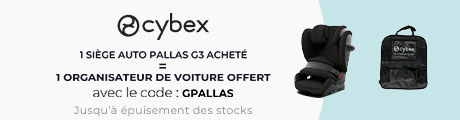 Cybex : Un siège auto Pallas G achetée = Un organisateur de voiture offert