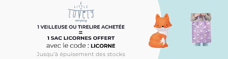 ALLC : Une veilleuse ou une tirelire achetée = un sac shopping licornes offert
