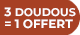 Doudou & cie : 2 doudous achetés = le 3eme offert