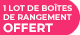 Roba : Une table à langer achetée = un lot de 3 boîtes de rangement offert