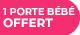 Joie : Une poussette duo ou trio acheté = un porte bébé offert