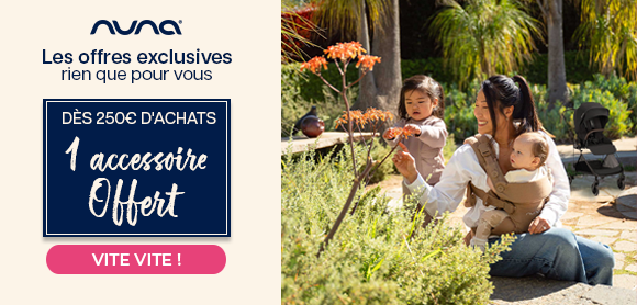 Les offres exclusives Nuna rien que pour vous