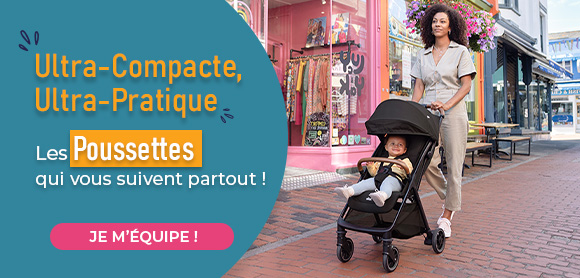 Vive les poussettes compactes