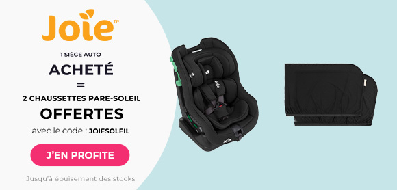 Joie : 1 siège auto acheté = 1 pare soleil offert