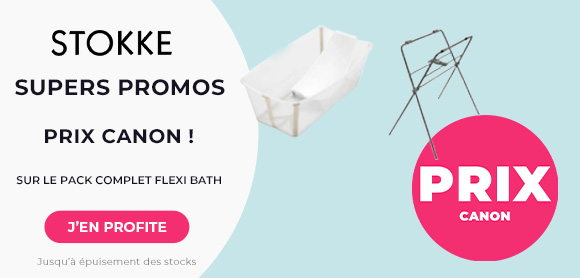 Stokke : Offre prix canon sur le pack complet Flexi Bath