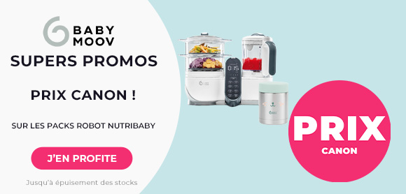 Babymoov : Les pack Robot Nutribaby à prix canon ! 