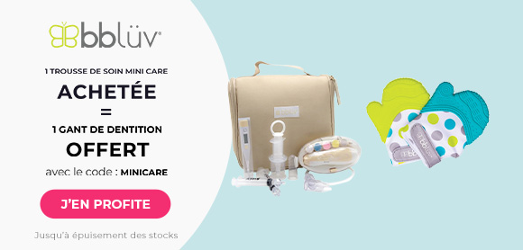 BBlüv : Une trousse de soin Minicare achetée = Une paire de Mitaine offert