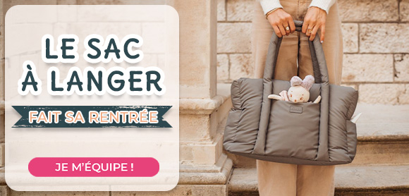 Le sac à langer fait sa rentrée : pratique et stylé